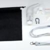 Estojo do Treinador Respiratório Portátil InnovaGoods com acessórios completos para reabilitação pulmonar