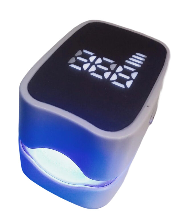 Dispositivo laser portátil para tratamento de fungos nas unhas com luz LED azul