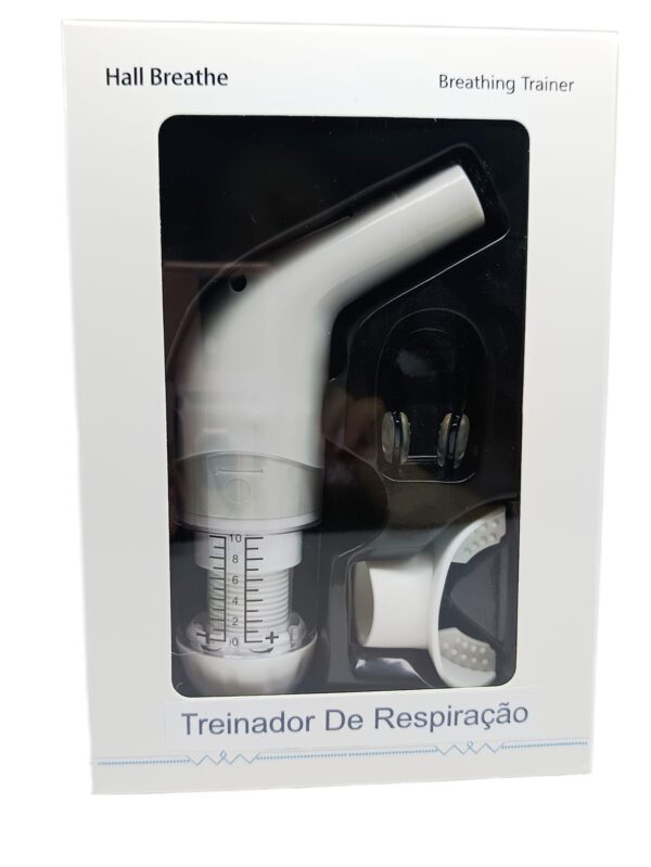 Treinador de Respiração Portátil-Acompanha Acessórios