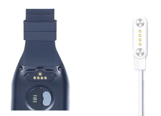 Relógio inteligente SOS 4G com GPS e carregador magnético para segurança de idosos