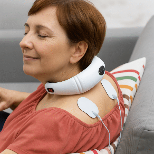 V0101180-Massagem Pescoço e Costas Calmagner InnovaGoods Massagem Eletromagnética-Pescoço e Costas