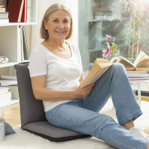 Cadeira de Chão Reclinável Sitinell InnovaGoods para idosos – conforto, ergonomia e portabilidade