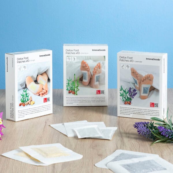 Adesivos Antimanchas para Axilas Stain Stop InnovaGoods – Embalagem Embalagem de adesivos antimanchas para axilas Stain Stop InnovaGoods Title