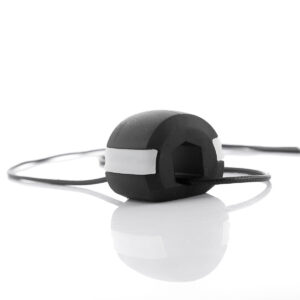 Aparelho de exercício para mandíbula com design ergonómico e elástico de suporte
