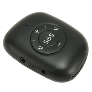 Localizador pessoal GPS 4G com botão SOS para idosos, portátil e resistente