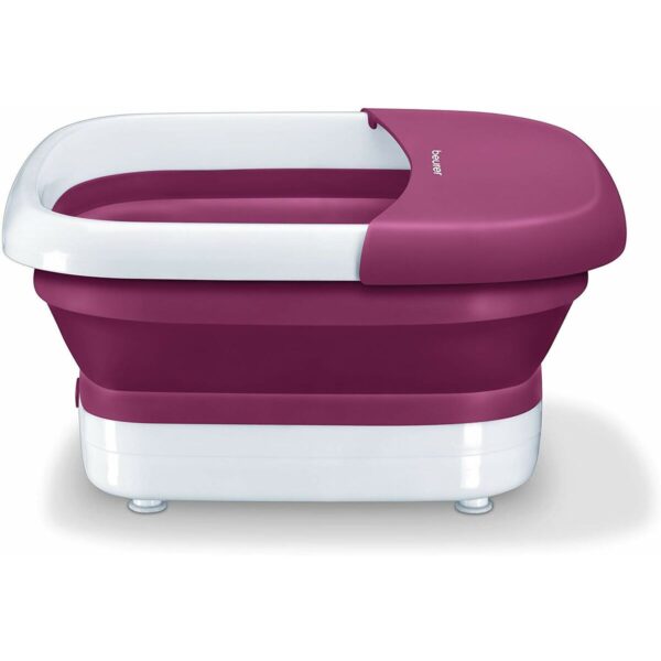 Hidromassageador Beurer FB30 – Relaxamento e Circulação para Idosos Hidromassageador de pés Beurer FB30 com design moderno e dobrável para relaxamento em casa