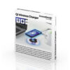Embalagem do carregador sem fios Qi InnovaGoods, prático, seguro e compatível com Android