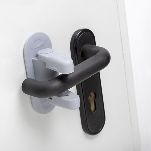 Bloqueador de Segurança InnovaGoods – Portas e Janelas Bloqueador de segurança para portas e janelas – proteção para idosos e crianças