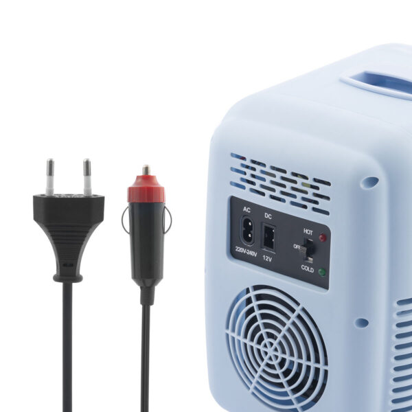 Mini Frigorífico Portátil 4L InnovaGoods – Quente e Frio para Cosméticos Mini Frigorífico Portátil InnovaGoods 4L com função quente e frio para cosméticos, cremes, colírios e loções, ideal para idosos