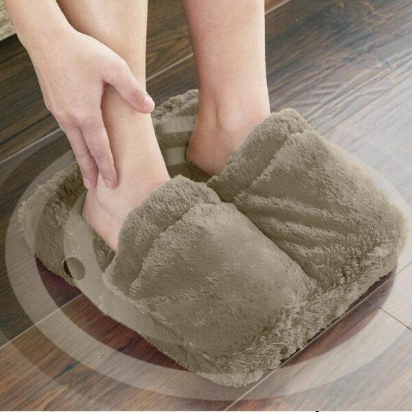Massajador de Pés InnovaGoods elétrico ergonômico-V0100469_0 Massajador de pés elétrico InnovaGoods com toque suave e base antiderrapante para relaxamento confortável-V0100469_0