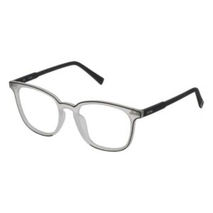 Armação de óculos masculina Sting VST088516Q9M preta, Ø 51 mm, em resina injetada com estojo