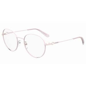 Armação Feminina Love Moschino MOL613-35JF220 Ø52 mm Metal Rosa