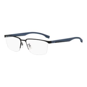 Hugo Boss BOSS 1543/F — Armação Masculina Semi-Aro Azul