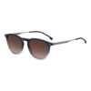 Óculos de sol unissex castanho com proteção UV400 e lentes Classe 3