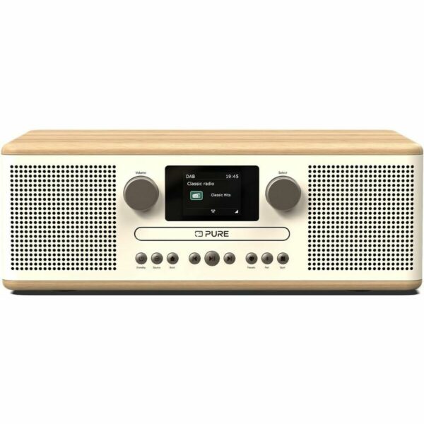 Sangean SR35W – Rádio Portátil AM/FM (Branco) Rádio portátil Sangean SR35W branco, AM/FM, com altifalante frontal