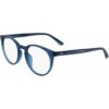 Armação de Óculos Calvin Klein CK20527 azul – unissexo, acetato resistente, leve e confortável