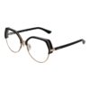 Armação de Óculos Feminino Guess GU2947 54001, 54 mm – leve, elegante e confortável (metal + acetato)