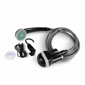 Chuveiro de Campismo Portátil Kampa Preto/Cinzento Chuveiro de Campismo Portátil Kampa preto/cinzento com bomba e mangueira