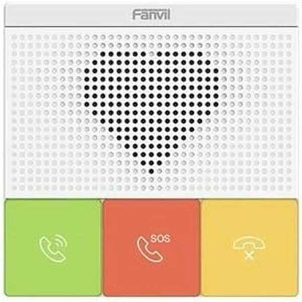Fanvil Y501 – Intercom SIP com botão SOS Intercomunicador SIP Fanvil Y501 com botões dedicados (chamada, SOS, cancelar)