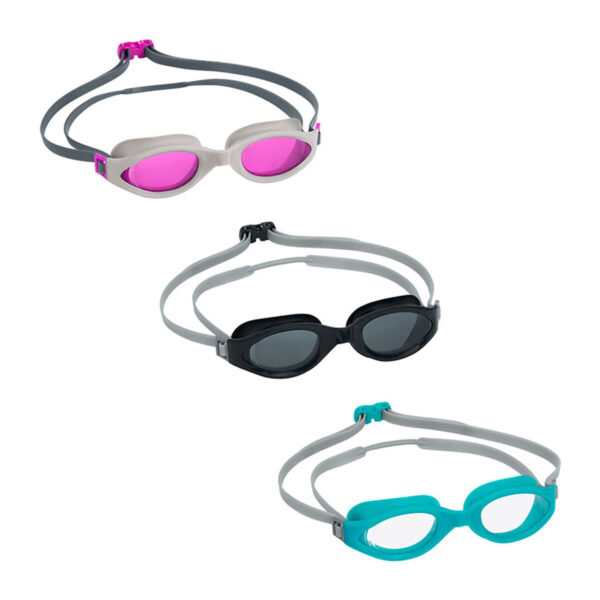 Óculos de Natação Bestway Silicone Adulto Antifog com Proteção UV Óculos de Natação Adulto Bestway em silicone com lentes antifog e proteção UV