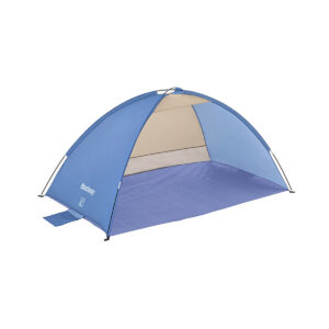 Toldo de Praia UPF 80+ Azul 200×120×95 cm Toldo de Praia Azul UPF 80+ 200×120×95 cm – leve e portátil para praia, jardim e camping