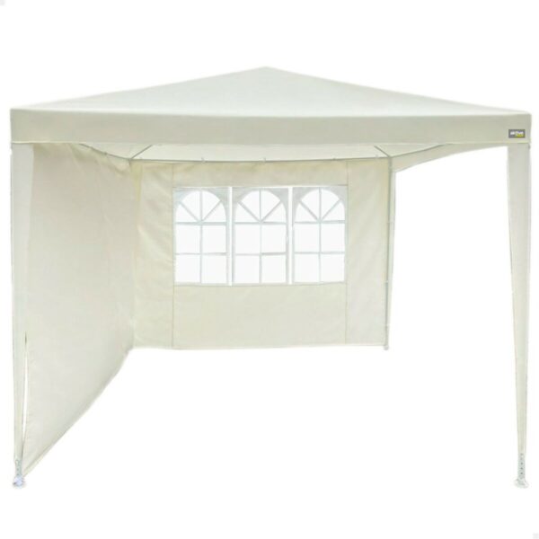 S8901238_0Gazebo Aktive 270×255×270 cm – Cor Creme (Aço + Poliéster) Gazebo Aktive creme 270×255×270 cm com estrutura em aço e lona em poliéster, montagem fácil