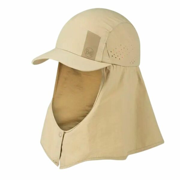 Boné Homem Buff Solid Birch Grey S/M Boné Homem Buff Solid Birch Grey S/M bege com proteção solar