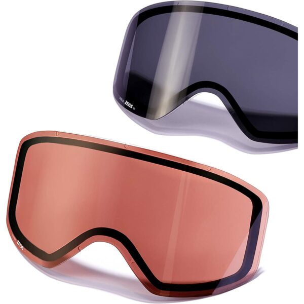 Óculos de Esqui Hawkers Artik Big Preto Laranja Óculos de Esqui Hawkers Artik Big Preto Laranja com proteção UV400 e lentes extra