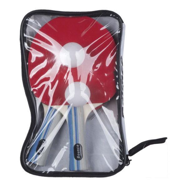 Conjunto Pingue-Pongue Slazenger 4 Peças Conjunto de Pingue-Pongue Slazenger 4 peças com raquetes e bolas em estojo