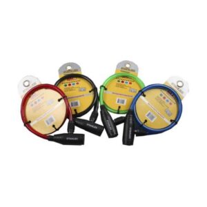 Cadeado com chave Stahlex Aço resistente Cadeado Stahlex em aço com chave – segurança para malas, bicicletas e viagens