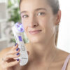 Massajador facial Wace InnovaGoods com RF, EMS e LED (6 modos), LCD e base de carregamento