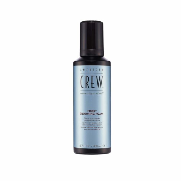 Espuma para Dar Volume American Crew 200 ml Espuma American Crew 200 ml – volume e textura natural para cabelo masculino
