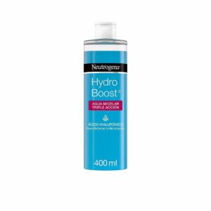 Água Micelar Neutrogena Hydro Boost 400 ml Água Micelar Neutrogena Hydro Boost 400 ml com Ácido Hialurónico – limpeza e hidratação profunda