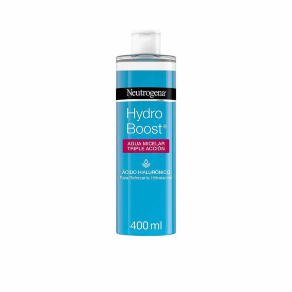 Água Micelar Neutrogena Hydro Boost 400 ml Água Micelar Neutrogena Hydro Boost 400 ml com Ácido Hialurónico – limpeza e hidratação profunda
