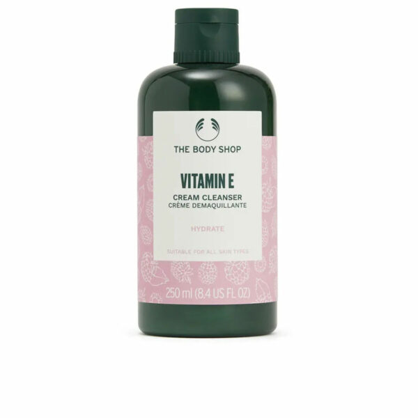 Creme Facial The Body Shop Vitamin E 250 ml Creme de Limpeza Facial The Body Shop Vitamin E 250 ml – hidrata, limpa e protege a pele com suavidade.
