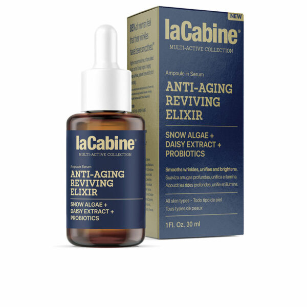 Sérum Facial laCabine Aging Reviving Elixir 30 ml laCabine Aging Reviving Elixir 30 ml – sérum anti-envelhecimento com probióticos e algas