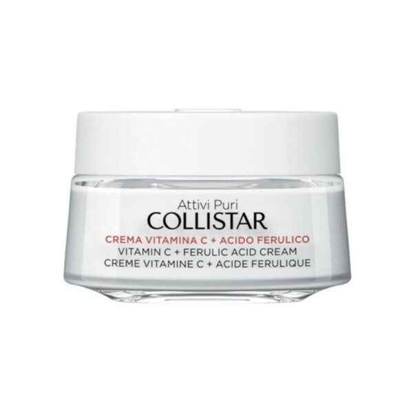 Creme Facial Collistar Attivi Puri Vitamina C 50 ml Creme Hidratante Antioxidante Collistar Attivi Puri Vitamina C 50 ml – luminosidade e proteção antioxidante