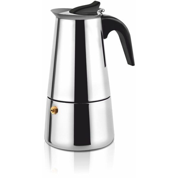 Cafeteira Italiana Haeger 6 Copos Cafeteira Italiana Haeger Aço Inoxidável 6 Copos – Preto