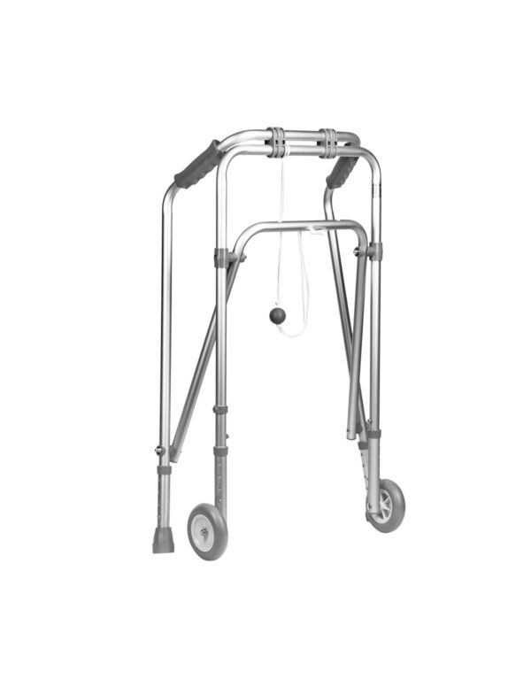 Andarilho dobrável Reha Fund RF-100 Black- com bola