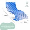 Colchão antiescaras com compressor - Mobiclinic MA-00050/MB1-AZ