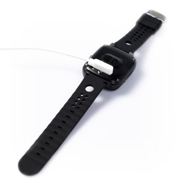 Parte traseira do relógio GPS Nock Senior 4 para idosos com carregador magnético