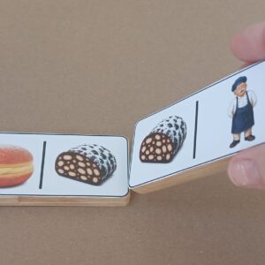 capa-mão Dominó dos Doces Portugueses – Jogo Artesanal em Madeira